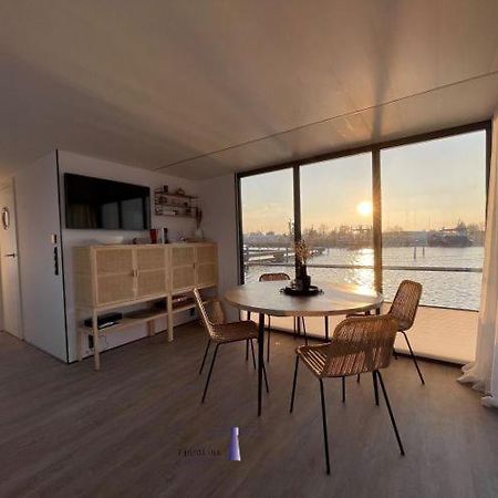 Hausboot Fjord Haven Mit Biosauna In Barth Eksteriør billede