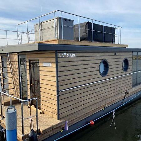 Hausboot Fjord Haven Mit Biosauna In Barth Eksteriør billede
