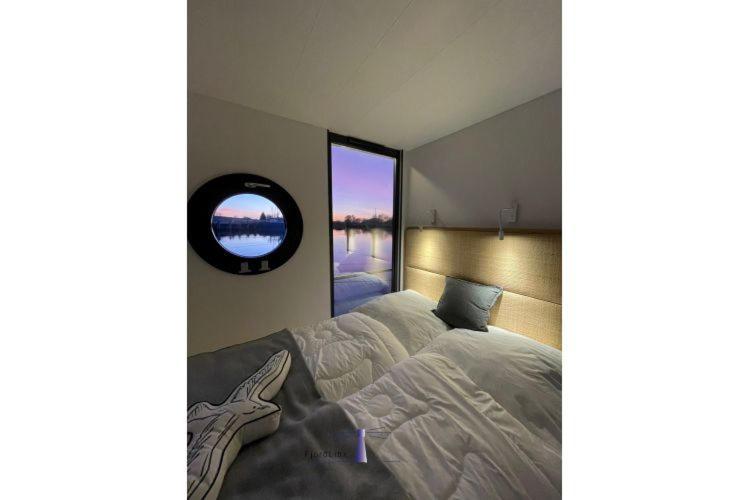 Hausboot Fjord Haven Mit Biosauna In Barth Eksteriør billede